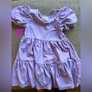 Dot dot smile dress size 2T lavender